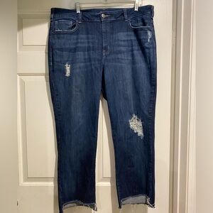 💥Lane Bryant straight leg jeans size 22 Flaw